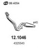 FIAT 4446115 Exhaust Pipe